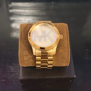 Gold Michael Kors watch